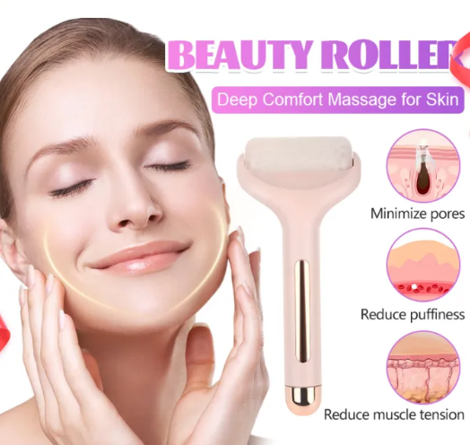 Flawless Ice Face Roller | Facial Skincare & Beauty Tool